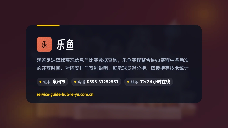 乐鱼简介
